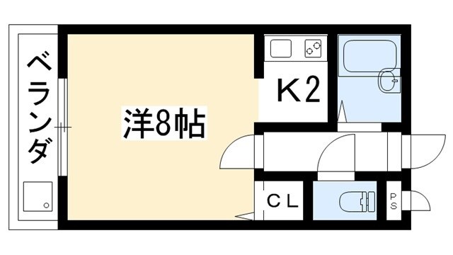 メゾンドアベニール 間取り図