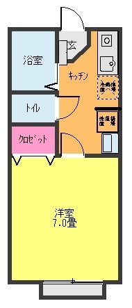 ハイムエスペランサ 間取り図