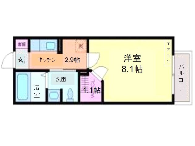 シャーメゾンK 間取り