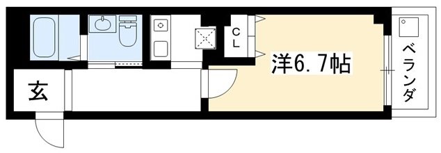 GRAND FIRST鞍馬口 間取り図