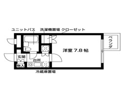 パレス紫竹 間取り図