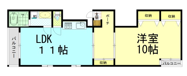 アート北山 間取り図