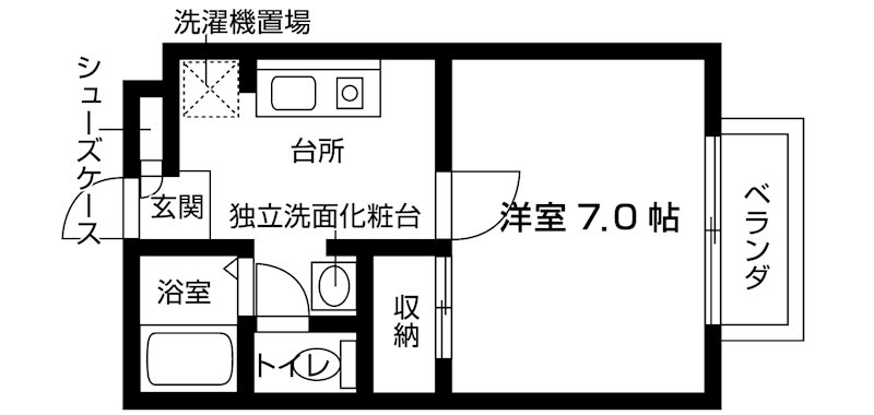 エステートピア藤澤 間取り図