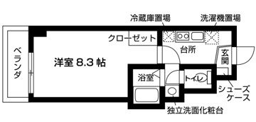 Famille Fuji 間取り図