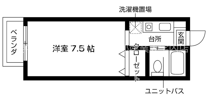 セジュール上賀茂 間取り図