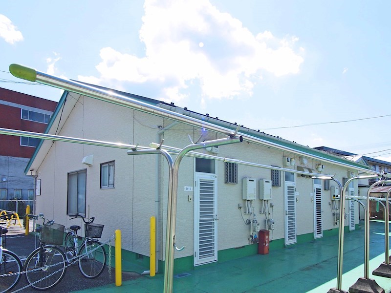 グリーンハウスC棟D棟 ベランダ