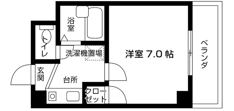 北山ピュアプラザ 間取り