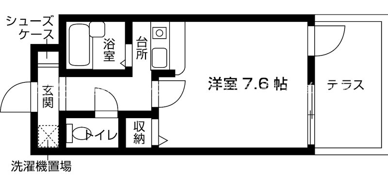 VISION 3 間取り図