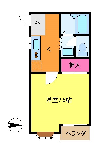 エルバレーⅠ 間取り