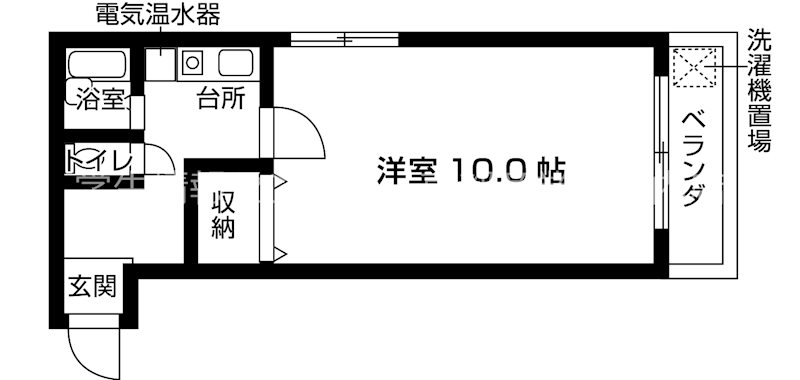 アルフィルク北山 間取り図