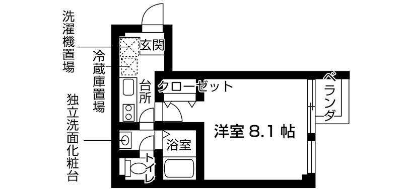 クオリカ紫竹 間取り