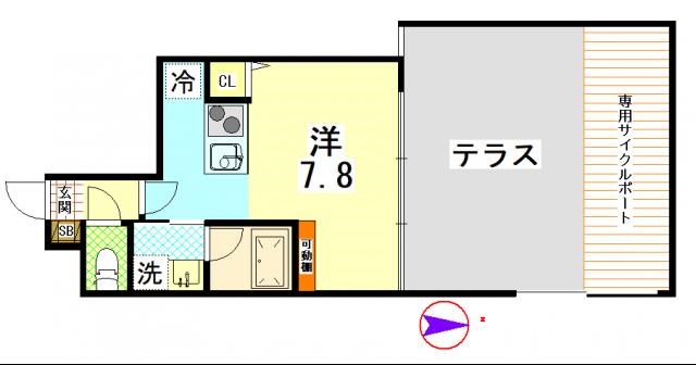 good8 mirai 上賀茂 間取り図