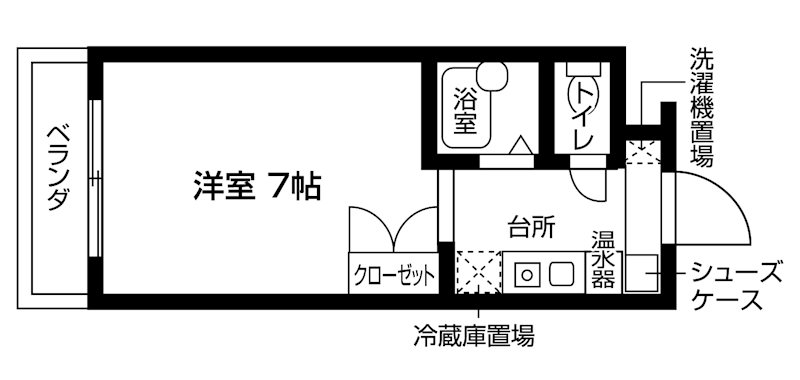 パルティーレⅡ 間取り図