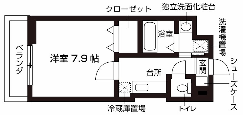 シーズン・トダ 間取り図