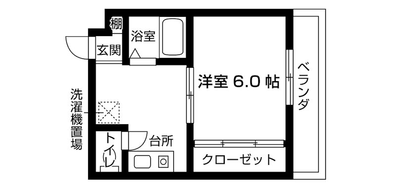 エルメスハイツ 間取り図