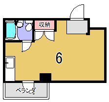 ヴィラ北山 間取り図