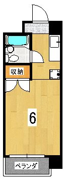 コーポ酒井 間取り図