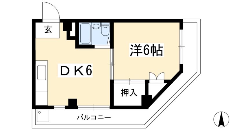 チェリス前田 間取り図