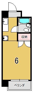 コーポ酒井 間取り図