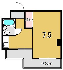 コーポ酒井 間取り図