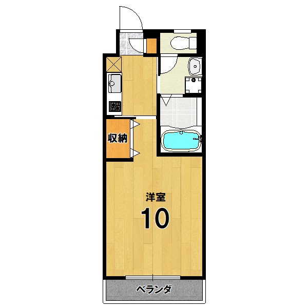 CasaGrande西賀茂 間取り図