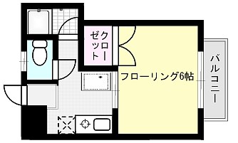 藤井ハイツ 間取り図