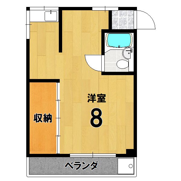 二軒茶屋マンション 間取り図