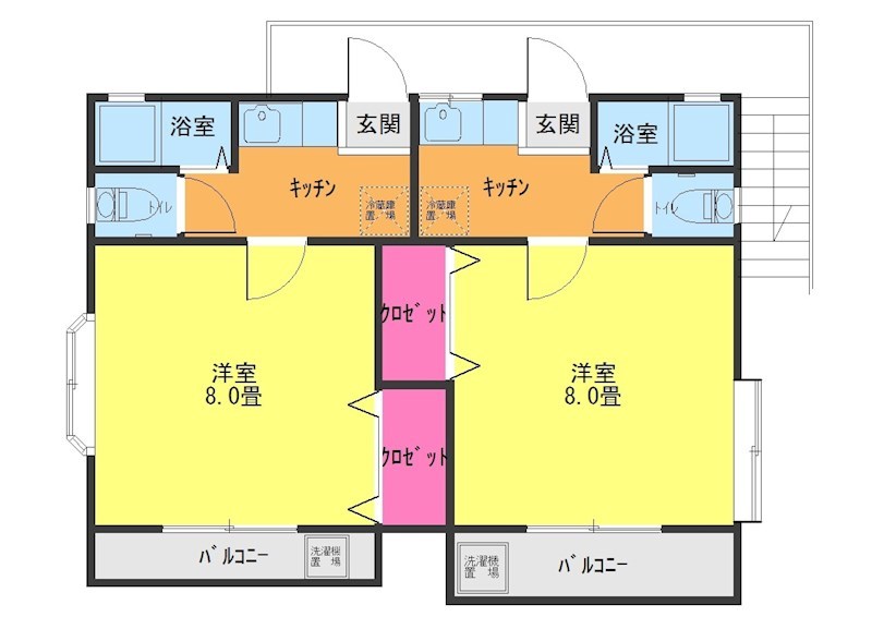 シャルム 間取り図