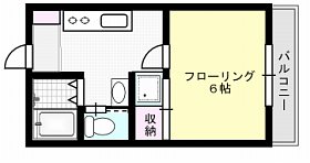 グリーンハイツD棟 間取り図