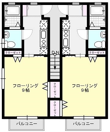 ビームⅢ&amp;acute; 間取り図