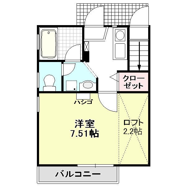 HODAKA Canal 11 間取り図