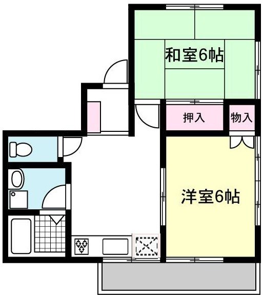 リヴェールキムラ  202号室 間取り