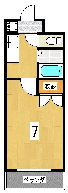 小林マンション 間取り図