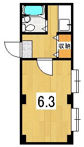 上賀茂松柏 間取り図