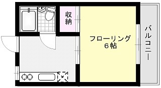 コーポ横山 間取り図