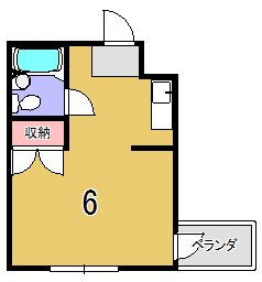 ヴィラ北山 間取り図