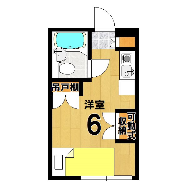 コート紫竹 間取り図