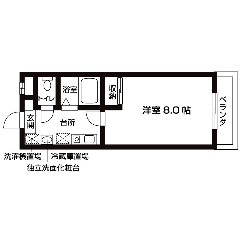 ＦＡＬＤＩＯ 間取り図