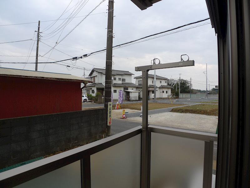 ビームⅪ  ベランダ