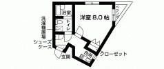 紫明フラッツ 間取り図