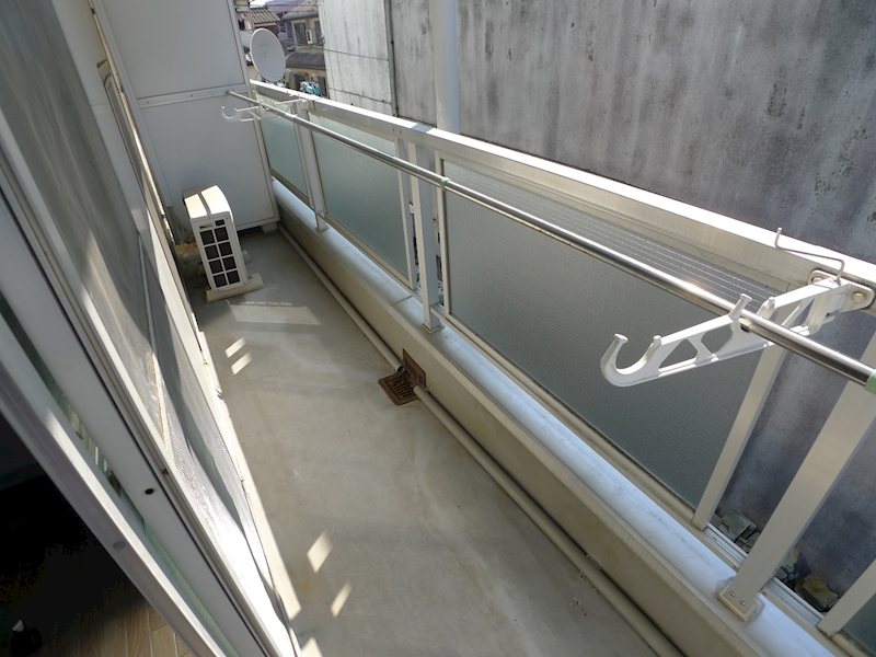 スカイブルー流山 ベランダ