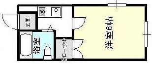 ハイムドルフィン  204号室 間取り
