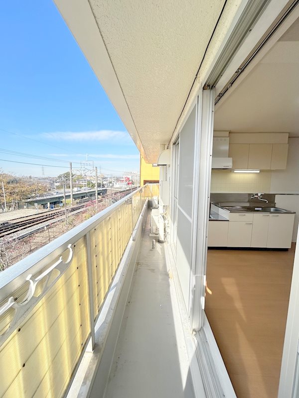 植月ビル ベランダ