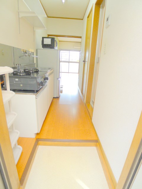 ハイツキムラB 玄関