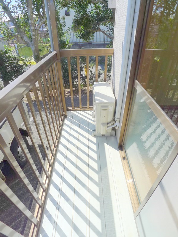 ハイツキムラB ベランダ