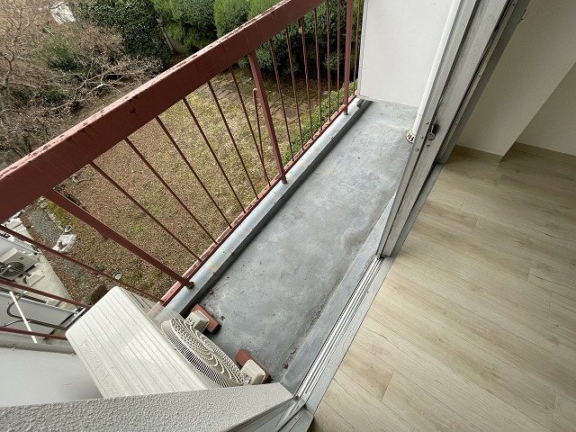 とみやグリーンレジデンス ベランダ