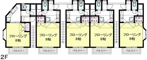 メゾンド大崎 205号室 間取り