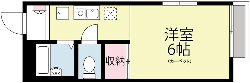 パレスWING 間取り図