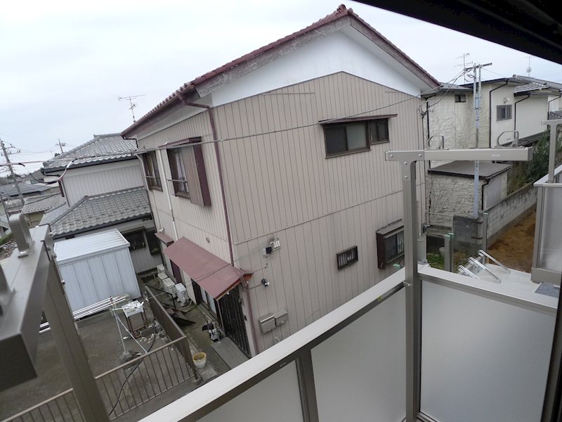 ビームⅪ ベランダ