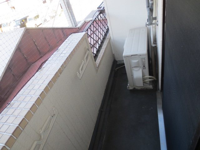 かたぎマンション ベランダ